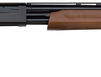 Mossberg 50136 500 All Purpose Full Size 20 Gauge Pump 3" 5+1 26" Blued Vent Rib Barrel, Blued Integral Scope Mount Steel Receiver, Fixed Hardwood Stock, Right Hand, Accu-Set Chokes