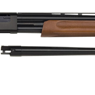 Mossberg 54169 500 Combo 12 Gauge 5+1 3" Blued 28" Vent Rib/18.5" Security Barrels, Blued Steel Receiver, Dual Extractors, Fixed Wood w/Black Pistol Grip Stock, Includes Cylinder Bore Accu-Set Choke