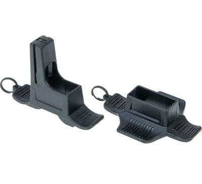 MAGLULA X12-LULA AND T12-LULA PISTOL MAGAZINE LOADER AND UNLOADER SET FOR WIDER SINGLE-STACK MAGS WITH A PROJECTING SIDE-BUTTON. .22LR BLACK XT83B