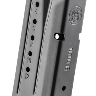 Smith & Wesson 194530000 M&P Compact 12rd 9mmLuger Blued Steel