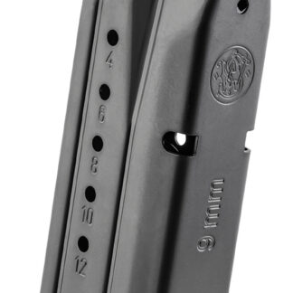 Smith & Wesson 194540000 M&P Compact 12rd 9mmLuger Blued Steel