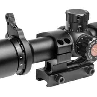 Truglo TG8516TL Tru-Brite 30 1-6x 24mm Objective Wide FOV 30mm Tube Black Matte Finish Illuminated Duplex Mil-Dot