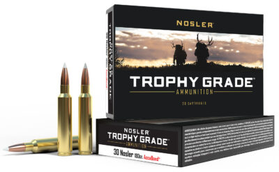 Nosler 60117 Trophy Grade  30Nosler 180gr Nosler AccuBond 20 Per Box/10 Case