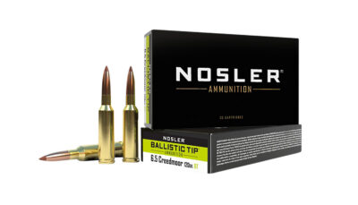 Nosler 42050 Ballistic Tip  6.5Creedmoor 120gr Spitzer Ballistic Tip 20 Per Box/10 Case