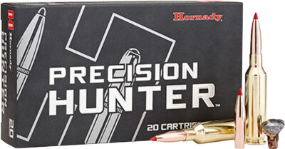 PRECISION HUNTER® 270 WSM ELD-X® POLYMER TIPPED RIFLE AMMO PRECISION HUNTER 270 WSM 145GR ELD-X POLYMER TIP 20/BOX