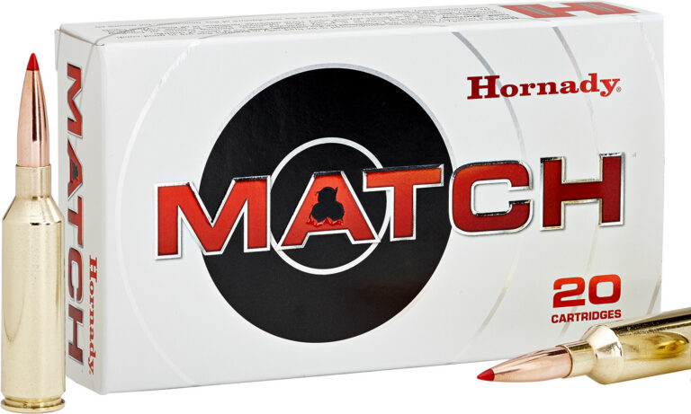 Hornady 81620 Match 6.5PRC 147gr Extremely Low Drag Match 20 Per Box/10 Case