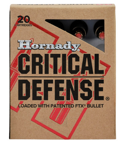 CRITICAL DEFENSE® 223 REMINGTON FTX® POLYMER TIPPED RIFLE AMMO CRITICAL DEFENSE 223 REMINGTON 55GR FTX POLYMER TIPPED 20/BX