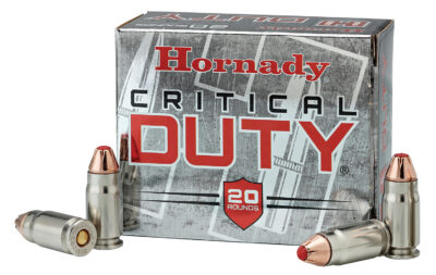 CRITICAL DUTY AMMO 9MM LUGER +P 124GR FLEXLOCK 9MM LUGER +P 124GR FLEXLOCK 25/BOX