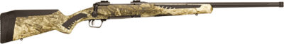 Savage Arms 57001 110 Predator 223 Rem 4+1 22″, Matte Black Metal, Mossy Oak Terra Fixed AccuStock with AccuFit