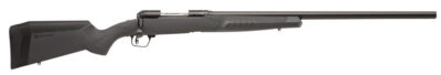 Savage Arms 57066 110 Varmint Full Size 223 Rem 4+1 26″ Matte Black Heavy Button Rifled Barrel, Matte Black Drilled & Tapped Carbon Steel Receiver, Adj AccuStock Matte Gray Synthetic Stock, Right Hand