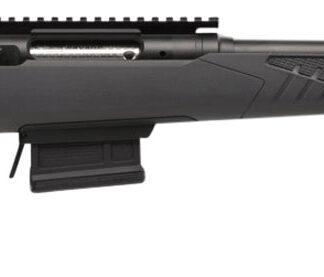 Savage Arms 57140 110 Haymaker 450 Bushmaster 4+1 18" Barrel, Matte Black Metal, Black Fixed AccuStock with AccuFit