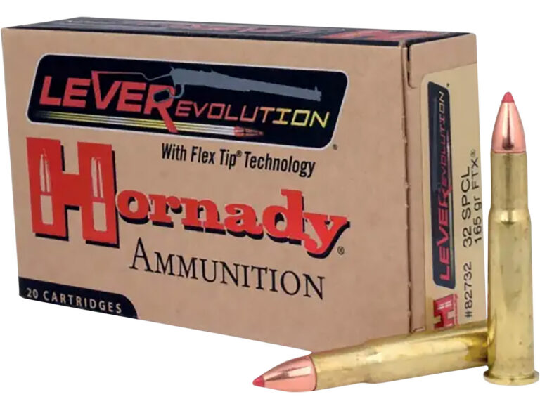 LEVEREVOLUTION AMMO 32 WINCHESTER SPECIAL 165GR FTX LEVEREVOLUTION 32 WINCHESTER SPC 165GR FTX POLYMER TIP 20/BX
