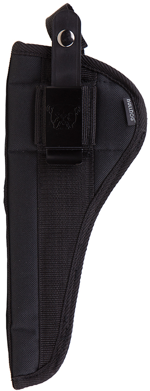 Bulldog FSN16 Extreme  OWB Black Nylon Belt Loop/Clip Fits S&W K/L/N Frame Fits 6.50-8.37″ Barrel Ambidextrous