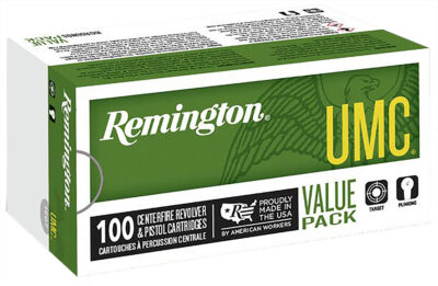 Remington UMC Handgun Ammo 9mm 115 gr. FMJ 100 rd.