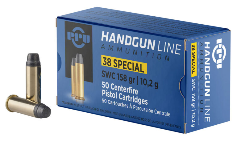 PRVI .38 SPECIAL 158GR SWC 50RD