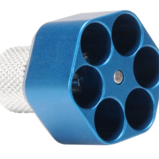 Pachmayr 02654 Competition Speedloader made of Aluminum with Blue Finish for S&W L Frame Holds up to 6rds