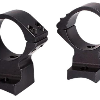 Talley 930734 Scope Mount/Ring Combo  Black Anodized 1" Tube Weatherby Vanguard Low Rings