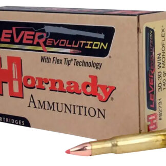 LEVEREVOLUTION® 30-30 WINCHESTER MONOFLEX POLYMER TIP RIFLE AMMO LEVEREVOLUTION 30-30 WIN 140GR MONOFLEX POLYMER TIP 20/BOX