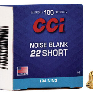 CCI Blank Paper Noise Blanks Rimfire Ammo 22 Short Blank 100 rd.