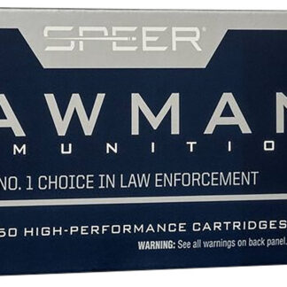 Speer 53750 Lawman  38Special+P 158gr Total Metal Jacket Round Nose 50 Per Box/20 Case