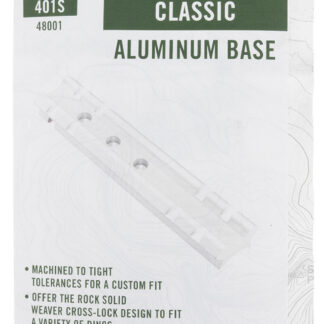 Weaver Mounts 48001 Top Mount Base 401S  Silver Smith & Wesson L/K/N Frame