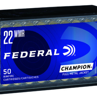 CHAMPION AMMO 22 MAGNUM (WMR) 40GR FULL METAL JACKET 22 WMR 40GR FULL METAL JACKET 50/BOX