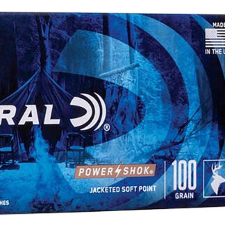Federal 243B Power-Shok  243Win 100gr Jacketed Soft Point 20 Per Box/10 Case