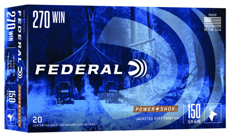 POWER-SHOK AMMO 270 WINCHESTER 150GR SOFT POINT RN 270 WINCHESTER 150GR SOFT POINT ROUND NOSE 20/BOX