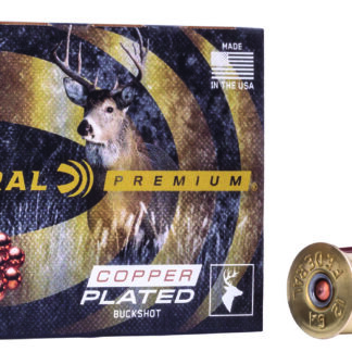 Federal P158000 Premium Magnum 12Gauge 3" 10Pellets 000BuckShot 5 Per Box/50 Case