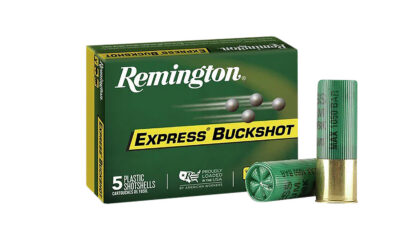 Remington Express Magnum Buffered Buckshot Loads 12 ga. 3 in. 41 Pellet 4 Buck Shot 5 rd.