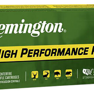 Remington Ammunition 21311 High Performance Rifle 22-250Rem 55gr Pointed Soft Point 20 Per Box/10 Case