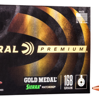 Federal GM3006M Premium Gold Medal 30-06Springfield 168gr Sierra MatchKing BTHP 20 Per Box/10 Case