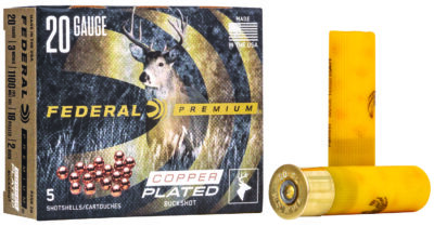 PREMIUM 20 GAUGE 3'' #2 BUCKSHOT SHOTGUN AMMO PREMIUM 20 GAUGE 3'' 18-PELLET #2 BUCKSHOT 5/BOX