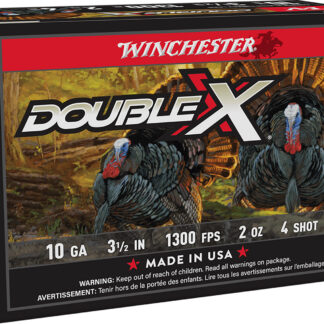 Winchester Ammo STH104 Double X High Velocity Turkey 10Gauge 3.50" 2oz 4Shot 10 Per Box/10 Case