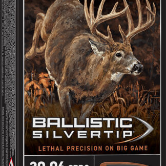 Winchester Ammo SBST3006B Ballistic Silvertip 30-06Springfield 180gr Rapid Controlled Expansion Polymer Tip 20 Per Box/10 Case