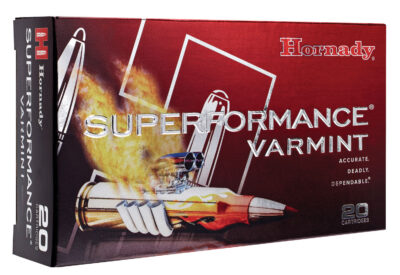 Hornady 8334 Superformance Varmint  22-250Rem 35gr Non Traditional eXpanding 20 Per Box/10 Case