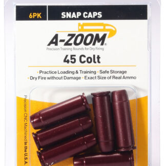 A-Zoom 16124 Revolver Snap Caps   45 Colt (LC) 6 Pkg.