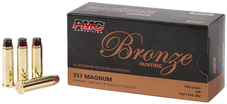 PMC Bronze Pistol Ammo 357 Mag JSP 158 gr. 50 rd.