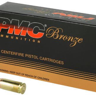 PMC 40D Bronze  40S&W 165gr Full Metal Jacket 50 Per Box/20 Case