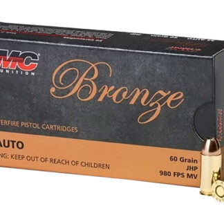 PMC 32B Bronze  32ACP 60gr Jacketed Hollow Point 50 Per Box/20 Case