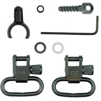 GrovTec US Inc GTSW40 Barrel Band  Black Oxide 1" Rifle/Shotgun Steel