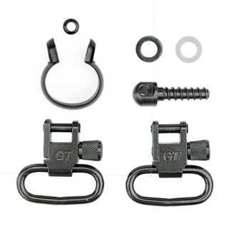 GrovTec US Inc GTSW41 Barrel Band  Rifle/Shotgun 1" Black Uberti 1866 Yellow Boy/1873 Steel