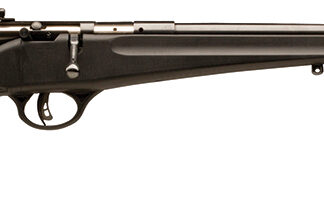 Savage Arms 13775 Rascal  Youth 22 LR 1rd 16.13" Matte Black Sporter Barrel, Matte Black Carbon Steel Receiver, Black Fixed Synthetic Stock, Right Hand