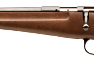 Savage Arms 13820 Rascal  Youth 22 LR 1rd 16.13" Matte Black Sporter Barrel, Matte Black Carbon Steel Receiver, Satin Brown Fixed Wood Stock, Left Hand