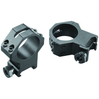 Weaver Classic 4Hole Skeleton Rings Matte Black 30mm XHigh Clamshell Pack