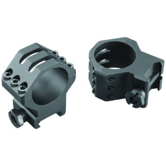 Weaver Tactical 6Hole Picatinny Ring Matte Black 30mm High Clamshell Pack