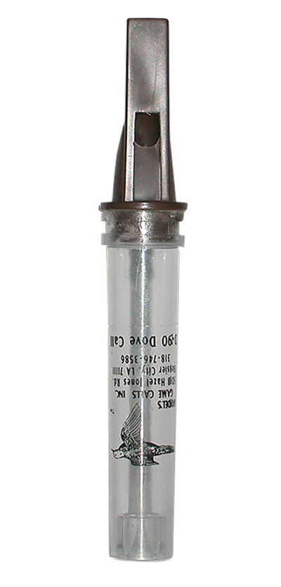 Haydel’s Game Calls D90 Dove  Open Call Mourning Doves Sounds Attracts Doves Clear Acrylic