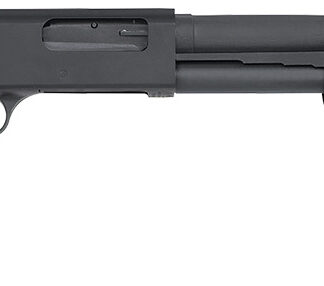 Mossberg 51660 590A1 Tactical 12 Gauge 8+1 3" 20" Heavy-Walled Barrel, Parkerized Finish, Drilled & Tapped Receiver, Mil-Spec Construction w/Metal Trigger Guard & Safety, Synthetic Stock