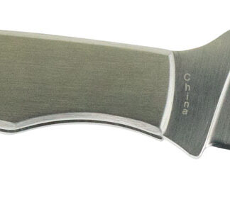 Spyderco C138P GrassHopper  2.30" Folding Clip Point Plain 12C27 Sandvik Blade Engraved Spyderco Bug Stainless Steel Handle