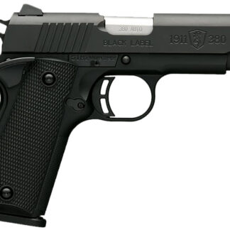 BRO 1911-380 BLACK LABEL 380ACP 3 5/8 MATTE 8RD